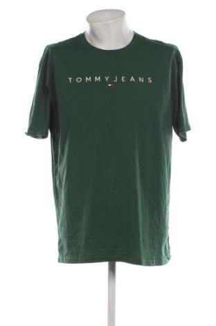 Pánske tričko  Tommy Jeans, Veľkosť XL, Farba Zelená, Cena  15,95 €