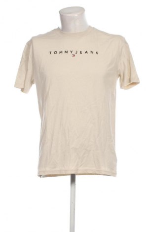 Herren T-Shirt Tommy Jeans, Größe S, Farbe Beige, Preis € 39,69