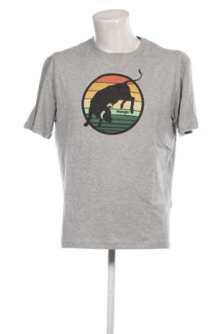 Męski T-shirt Wrangler, Rozmiar S, Kolor Szary, Cena 82,99 zł