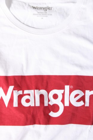 Herren T-Shirt Wrangler, Größe M, Farbe Weiß, Preis € 28,87