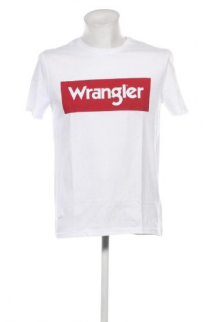 Herren T-Shirt Wrangler, Größe M, Farbe Weiß, Preis € 21,99