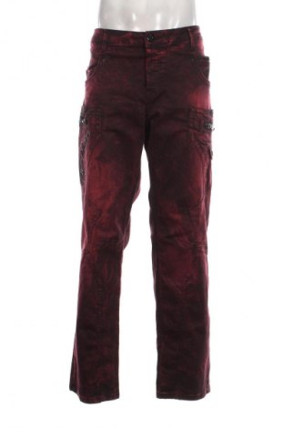Мъжки дънки Cipo & Baxx, Размер 3XL, Цвят Червен, Цена 93,00 лв.