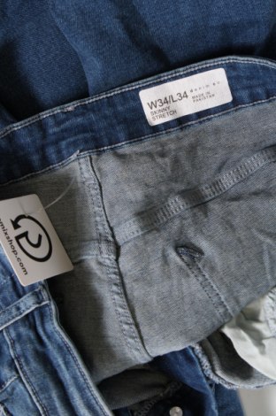 Blugi de bărbați Denim Co., Mărime M, Culoare Albastru, Preț 30,99 Lei