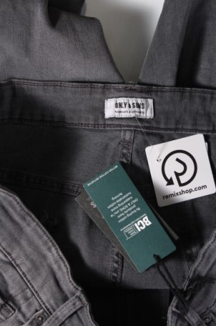 Herren Jeans Only & Sons, Größe L, Farbe Grau, Preis € 14,99