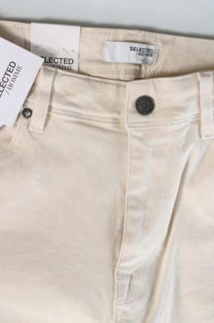 Ανδρικό τζίν Selected Homme, Μέγεθος M, Χρώμα  Μπέζ, Τιμή 19,49 €