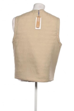 Herrenweste Jack & Jones, Größe L, Farbe Beige, Preis € 17,99