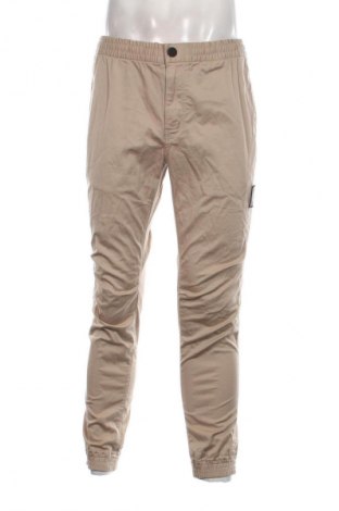 Herrenhose Calvin Klein Jeans, Größe L, Farbe Beige, Preis 42,99 €