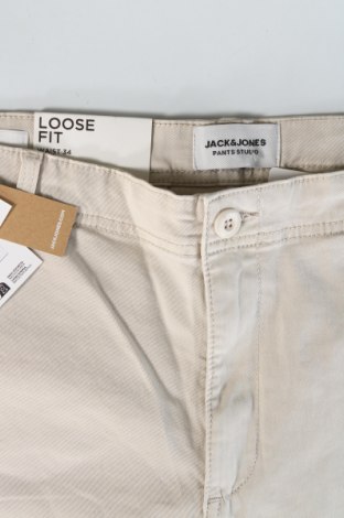 Herrenhose Jack & Jones, Größe L, Farbe Beige, Preis € 11,49