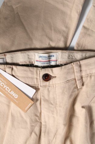 Herrenhose Jack & Jones, Größe S, Farbe Beige, Preis € 13,99