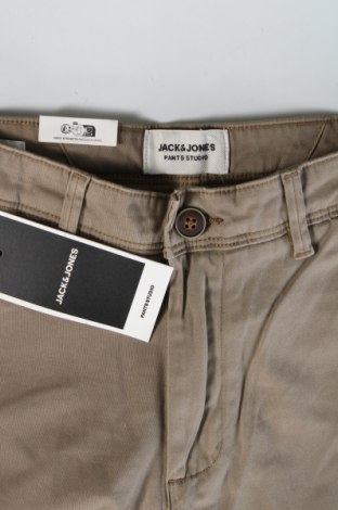 Ανδρικό παντελόνι Jack & Jones, Μέγεθος M, Χρώμα  Μπέζ, Τιμή 12,99 €