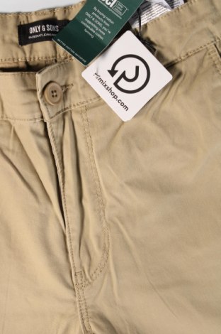 Herrenhose Only & Sons, Größe M, Farbe Beige, Preis € 12,99