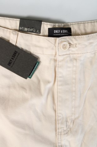 Pantaloni de bărbați Only & Sons, Mărime XL, Culoare Bej, Preț 89,99 Lei