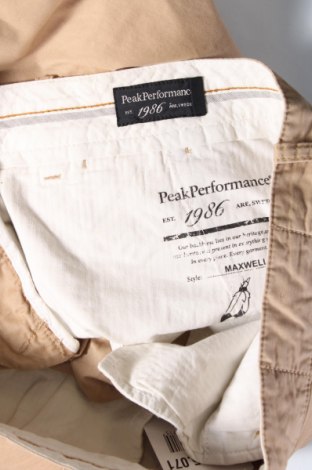 Pantaloni de bărbați Peak Performance, Mărime L, Culoare Bej, Preț 157,55 Lei