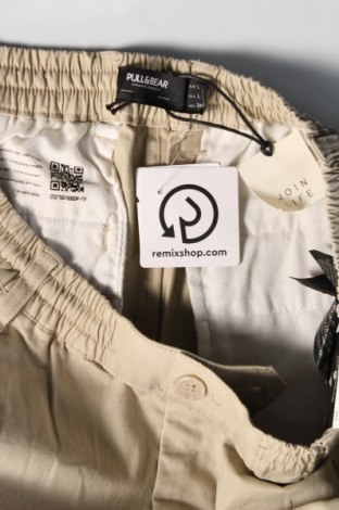 Pantaloni de bărbați Pull&Bear, Mărime L, Culoare Bej, Preț 71,99 Lei