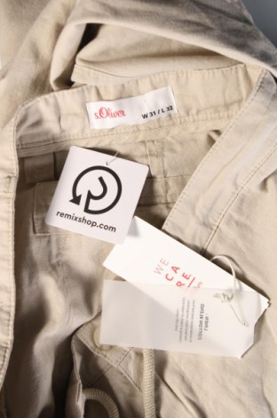 Herrenhose S.Oliver, Größe M, Farbe Beige, Preis € 14,99