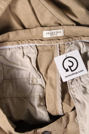 Herrenhose Selected Homme, Größe L, Farbe Beige, Preis € 8,18