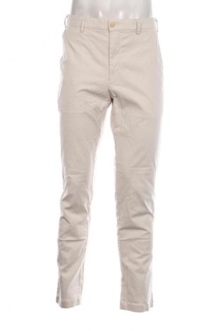 Pantaloni de bărbați Uniqlo, Mărime L, Culoare Ecru, Preț 134,87 Lei