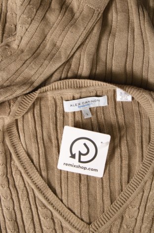 Herrenpullover, Größe L, Farbe Beige, Preis 20,18 €