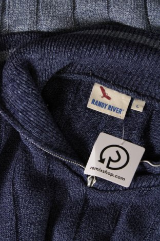 Herrenpullover, Größe L, Farbe Blau, Preis 7,49 €