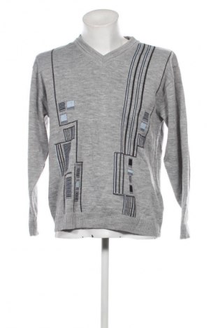 Herrenpullover, Größe M, Farbe Grau, Preis 7,49 €