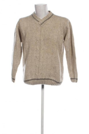 Herrenpullover, Größe M, Farbe Beige, Preis € 5,49