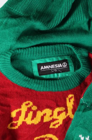 Męski sweter AMNESIA, Rozmiar L, Kolor Kolorowy, Cena 32,99 zł