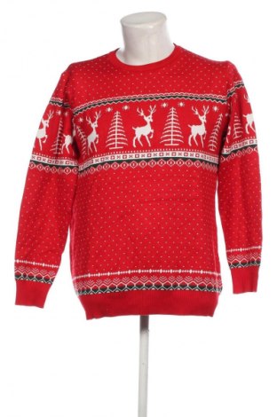 Мъжки пуловер Aibrou, Размер XL, Цвят Червен, Цена 15,34 лв.