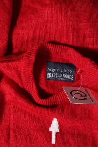 Herrenpullover Angelo Litrico, Größe L, Farbe Rot, Preis € 7,49