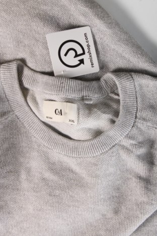 Herrenpullover C&A, Größe XXL, Farbe Grau, Preis 7,49 €