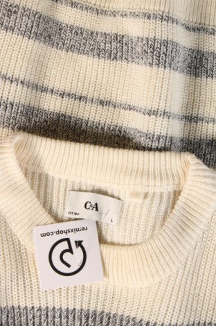 Herrenpullover C&A, Größe L, Farbe Beige, Preis 7,49 €