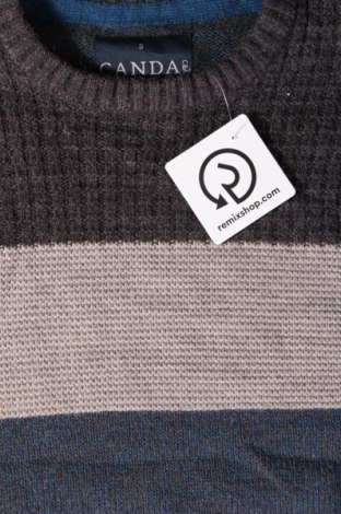 Herrenpullover Canda, Größe S, Farbe Grau, Preis 7,49 €