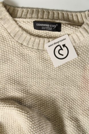 Herrenpullover CedarWood State, Größe XXL, Farbe Grau, Preis 12,49 €