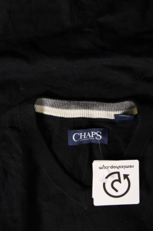 Herrenpullover Chaps, Größe L, Farbe Schwarz, Preis 20,18 €