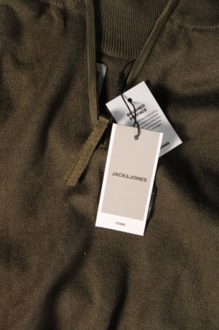 Męski sweter Core By Jack & Jones, Rozmiar L, Kolor Zielony, Cena 71,99 zł