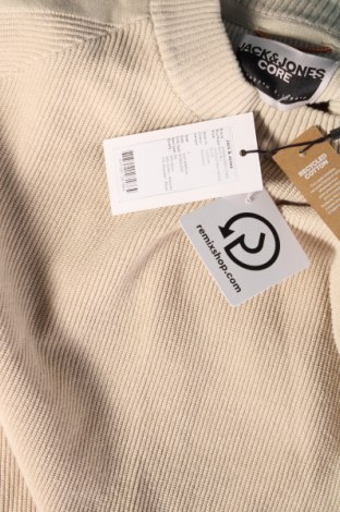 Męski sweter Core By Jack & Jones, Rozmiar L, Kolor Beżowy, Cena 71,99 zł