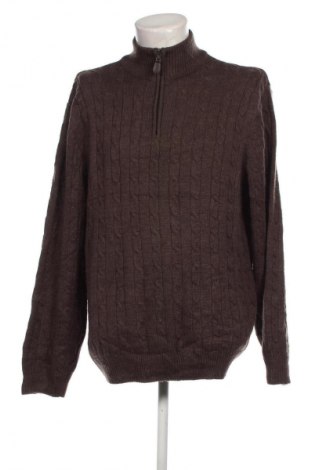 Herrenpullover Croft & Barrow, Größe XL, Farbe Braun, Preis 4,99 €