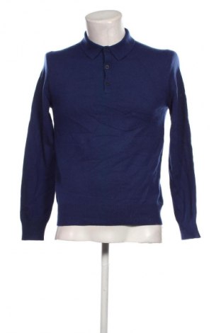 Мъжки пуловер Eric Bompard, Размер S, Цвят Син, Цена 103,35 лв.