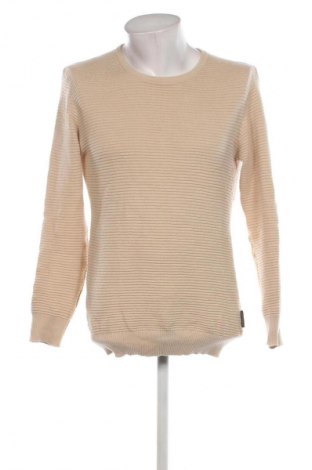 Herrenpullover French Connection, Größe S, Farbe Beige, Preis € 4,99