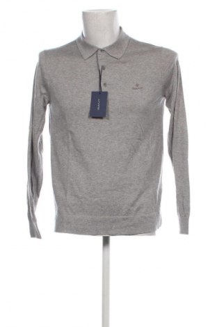 Herrenpullover Gant, Größe M, Farbe Grau, Preis 107,99 €
