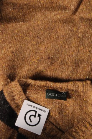 Herrenpullover Golfino, Größe L, Farbe Braun, Preis 20,99 €