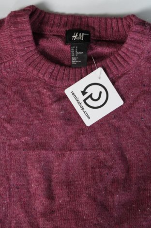 Herrenpullover H&M, Größe M, Farbe Lila, Preis 7,49 €