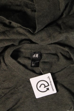 Męski sweter H&M, Rozmiar M, Kolor Zielony, Cena 32,99 zł