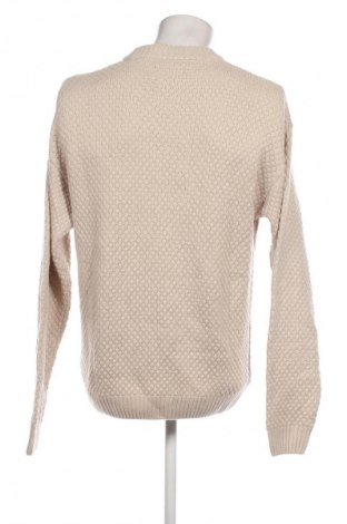 Herrenpullover Originals By Jack & Jones, Größe M, Farbe Beige, Preis 13,99 €