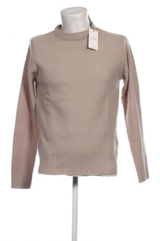 Herrenpullover Jack & Jones, Größe S, Farbe Beige, Preis € 15,99