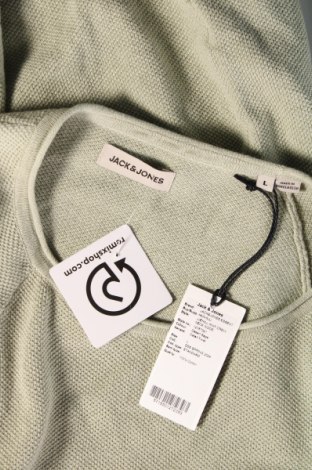 Męski sweter Jack & Jones, Rozmiar L, Kolor Zielony, Cena 105,99 zł