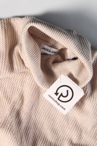 Herrenpullover Jack & Jones, Größe L, Farbe Beige, Preis € 20,79