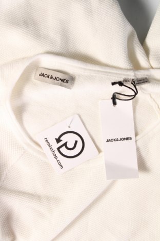 Męski sweter Jack & Jones, Rozmiar XL, Kolor Biały, Cena 263,88 zł