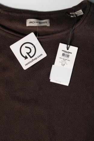 Męski sweter Jack & Jones, Rozmiar M, Kolor Brązowy, Cena 263,88 zł