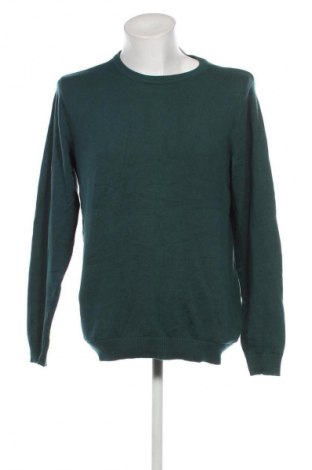 Herrenpullover Jean Pascale, Größe L, Farbe Grün, Preis 7,49 €