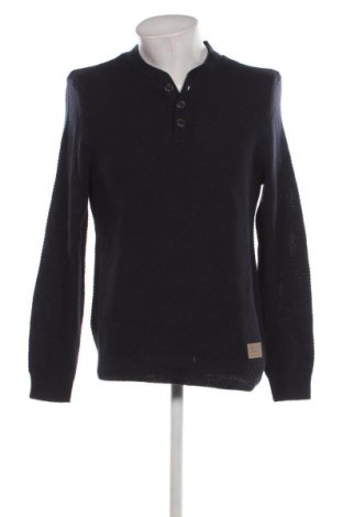 Herrenpullover John Baner, Größe M, Farbe Blau, Preis 7,49 €